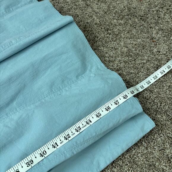 Abercrombie & Fitch A&F Mila Midi Dress A Line Sz Small Lilac Blue Square Neck - Picture 10 of 15